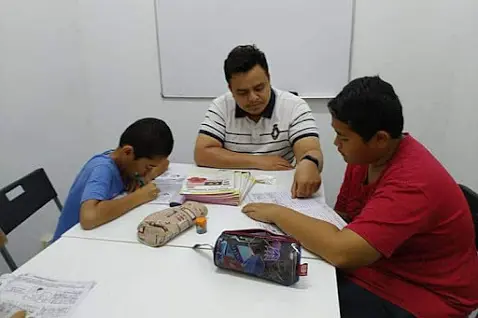 Sesi bimbingan pelajar di RHFocus